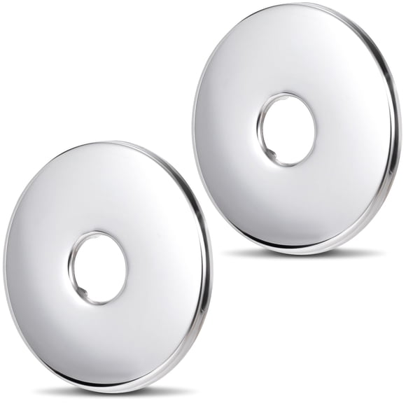 Brida para brazo de ducha Isslly de acero inoxidable de 8 cm, 2 unidades