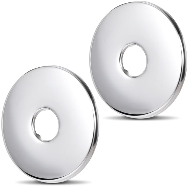 Brida para brazo de ducha Isslly de acero inoxidable de 8 cm, 2 unidades