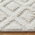 thumbnail image 3 of SAFAVIEH Vermont Joss Geometric Diamonds Area Rug, 4' x 4' Round, Ivory, 3 of 5