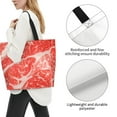thumbnail image 3 of Salouo Beef Steaks for Tote Bag for Women - Shoulder Shopping Bag Handbag Hobo Bags Casual Handbags Big Capacity Shopping Work Bag for Travel & Work, 3 of 8