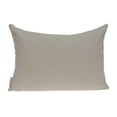 thumbnail image 3 of 20" x 6" x 14" Transitional Beige Pillow Cover With Poly Insert, 3 of 3