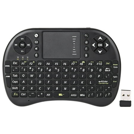 Refurbished UKB 500 RF 2.4GHz Most Mini Wireless Backlit Keyboard Mouse Combo Builtin Rechargeable Lithiumion Battery