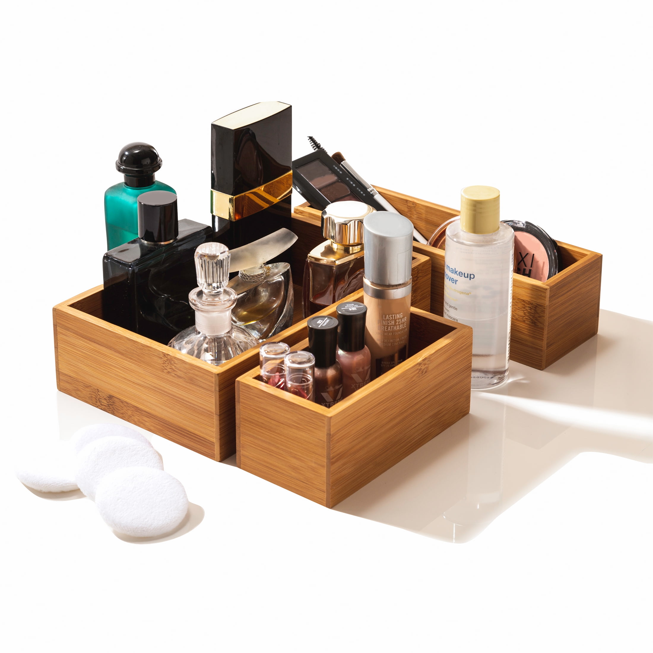 Seville Classics 10-Piece Bamboo Storage Organizer Box Set - Bed Bath &  Beyond - 36744050