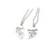 thumbnail image 1 of Sonducket Collar del día de la madre Corazón Madre Hija Collares Corazón Collar a juego Regalo del día de la madre Ropa, zapatos y accesorios Miscelánea Sonducket AP006523-00, 1 of 6