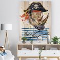 thumbnail image 3 of Design Art - Pirate animal in hat The Sea is Calling Me, 3 of 5