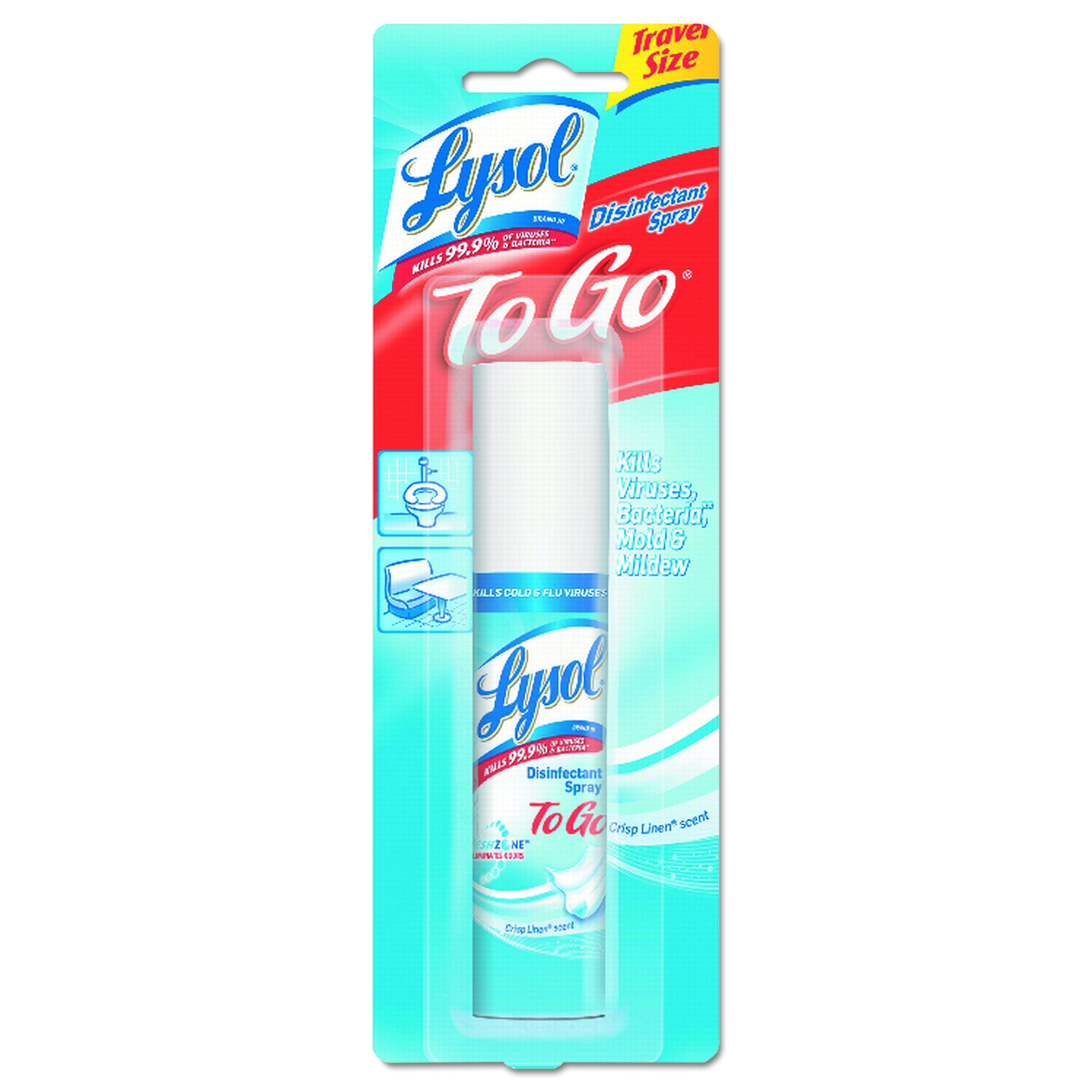 Lysol Crisp Linen Disinfectant Spray To 