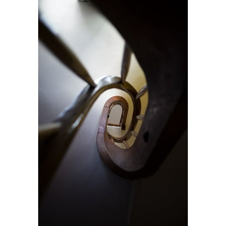 Eye Spiral - Canvas Print Rise Spiral Staircase Spiral Eye Staircase Hallway Stretched Canvas 10 x 14