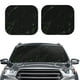 thumbnail image 2 of Fotbe Black Marble Juego de 2 Piezas de Parasoles para Parabrisas | Bloqueador Solar para Auto | Accesorios Plegables para Protección Solar Interior-Medium, 2 of 6
