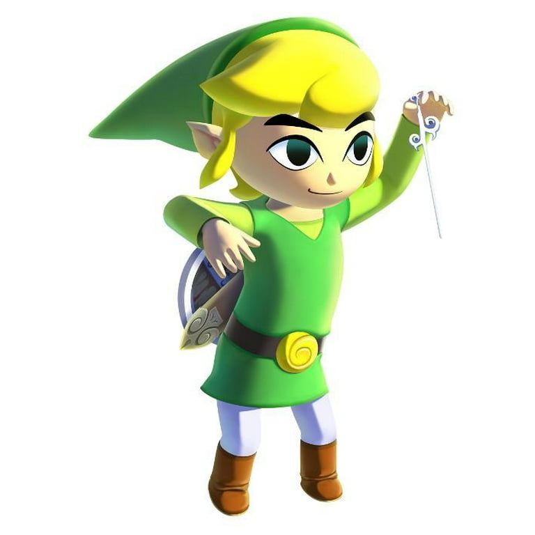 åbenbaring Bemyndigelse skrige Nintendo Amiibo Toon Link Mini Figure [The Wind Waker] - Walmart.com
