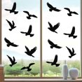thumbnail image 1 of Lishi Autocollants de Fenêtre Anti-Collision en Forme d'Oiseau - Pack de 20, 1 of 5