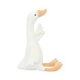 thumbnail image 1 of QJUHUNG Duck Stuffed Animal 40cm 3D Filling Goose Plush Cute Expression Warm Hug Experience Goose Stuffed Animal Gray, 1 of 4