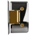 thumbnail image 3 of CRL C0L044CBA Chrome/Brass Accent Center Block Cologne 044 Series Wall Mount Offset Back Plate Hinge, 3 of 6