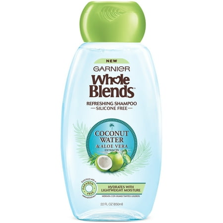 Garnier Whole Blends Hydrating Shampoo with Coconut Water & Aloe Vera Extracts, 22 fl. oz.