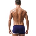 thumbnail image 4 of Men's Boxer Briefs Groomsmen Underwear Men Fashion Briefs My Package Men's Underwear Large Wading Cellblock Men Bulk Comfortable Mens Separating Dark Blue XL, 4 of 5