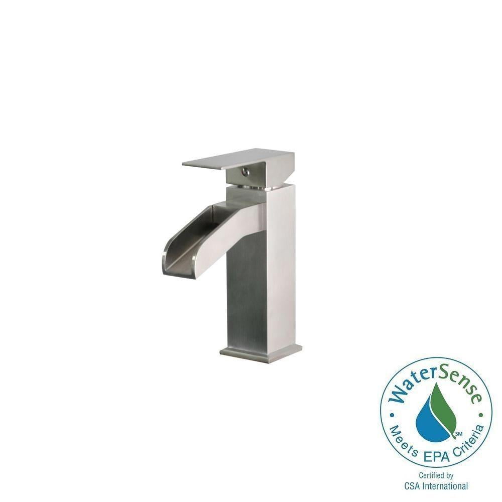 Belle Foret Single Handle Mid Arc Bathroom Faucet Brickseek