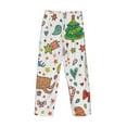 thumbnail image 5 of Balery Men'S Winter Christmas And New Year Deer Pants,Sleepwear Pants,Pajama Pants,Pj Bottoms Drawstring And Pockets-Small, 5 of 9
