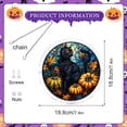thumbnail image 3 of Tarmeek Halloween Decorations Acrylic Puzzle Sun Catcher Hanging Ornament for Window, Festive Home Decor Gift for All Ages, Stress-Relieving DIY Craft, 7.4in, 3 of 9