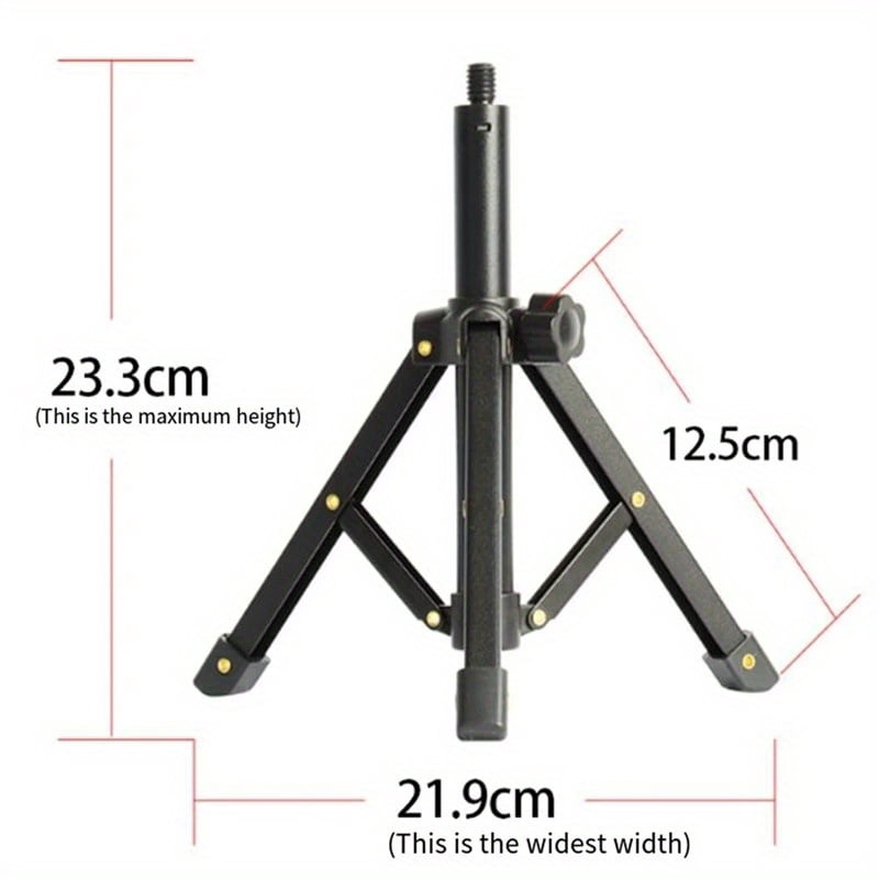 Professional Studio Microphone Windscreen with Metal Stand & Pop Filter - Noise Reduction Foam Cover for Podcasting, Recording, Singing, Voiceover - Durable Metal Bracket & ABS Soundproofing Net