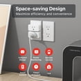 thumbnail image 2 of Enchufe Inteligente THIRDREALITY ZigBee 15A Monitor de Energía Paquete de 4, 2 of 6