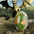 thumbnail image 2 of Vogacara Estatua de escritorio de huevo de dinosaurio, regalo de cumpleaños, recuerdo, mano de obra fina, tamaño compacto, entretenimiento de Juguetes Tipo 2, 2 of 6