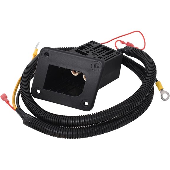 SEBLAFF Receptacle for PowerWise Charging System with Harness 36V Replacement for EZGO Medalist & TXT DCS/PDS Electric 1994-up 73149-G01