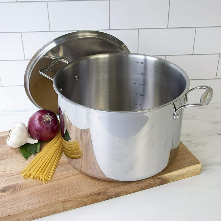 Professional Grade Stainless Steel Stock Pot from Camerons