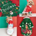 thumbnail image 2 of Ropa navideña para perros pequeños, sudaderas con capucha para Shih Tzu y Yorkshire, disfraz suave para cachorros y gatos, 2 of 4
