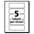 thumbnail image 5 of Printable Self-Adhesive Removable Color-Coding Labels, 1 X 3, Neon Orange, 5/sheet, 40 Sheets/pack, (5477), 5 of 6