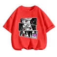 thumbnail image 3 of Camiseta de anime Naruto para niños, camisetas para niños, camisetas de dibujos animados para niñas, camisetas de manga corta de Sonic para niños de 3 a 14 años, 3 of 5
