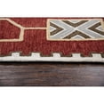 thumbnail image 3 of Alora Decor Durango 5' x 8' Southwest/Tribal Red/Multi Hand-Tufted Area Rug, 3 of 5