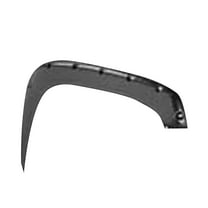 Ikon Motorsports Fender Flares Compatible with 1999-2006 Chevy Silverado / GMC Sierra / 2007 Silverado 1500 2500 3500 HD Classic Rivet/Bolt Style ABS Smooth Black Wheel Flare Cover 4 Pcs
