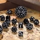 thumbnail image 2 of Juego Completo de Dados PoliéDricos DND de 15 Piezas, Juego de Dados EsféRicos de D3-D100, Juego de Dados de 100 Lados para Juegos de Mesa Juego de Rol, 2 of 6