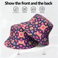 thumbnail image 4 of Custom All-Over Print Bucket Hat, Personalized Acrylic Fisherman Hat, Soft and Warm Casual Outdoor Cap for Daily Wear, 4 of 6