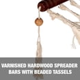 thumbnail image 4 of Bliss Hammocks Island Rope Hammock W/ Spreader Bars, 48-in. Wide, 300 lb. Capacity, 4 of 12