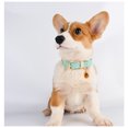thumbnail image 3 of Collar De Perro De Cuero Para Perros Pequeños Y Medianos Collar De Cachorro Acolchado De Cuero Suave Y Transpirable Ajustable Con Hebilla De Aleación Collar Clásico Para Perros A Prueba De Agua ER, 3 of 5