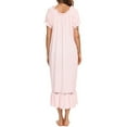 thumbnail image 5 of XIAONU Off-Shoulder Nightgown for Women Lace-Trimmed Maxi Sleep Dress Comfort Nighttime Feminine Loungewear Dress, 5 of 5