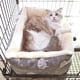 thumbnail image 1 of Cama para perros y gatos de felpa Yinane gris, 1 of 8