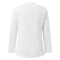 thumbnail image 4 of BYHONG Veste Cardigan à Manches Longues Mode Décontractée pour Femmes Blanc G, 4 of 4