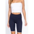 thumbnail image 4 of MOA Collection Women's Cotton Spandex Jersey Short Leggings, 4 of 4