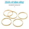 thumbnail image 4 of Unique Bargains 53mm/2.1inch Binder Rings, 5PCS Paper Rings Book Rings Loose Leaf Binder Rings Small for Index Cards Craft Classroom, 4 of 7
