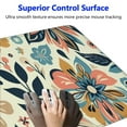 thumbnail image 3 of nygtbtfer Memory Foam Wrist Support Mouse Pad Comfortable Padded Wrist Mousepads Desktop Notebook Mouse Mat (Pretty Flower Foam) 31.5x11.8 in, 3 of 6