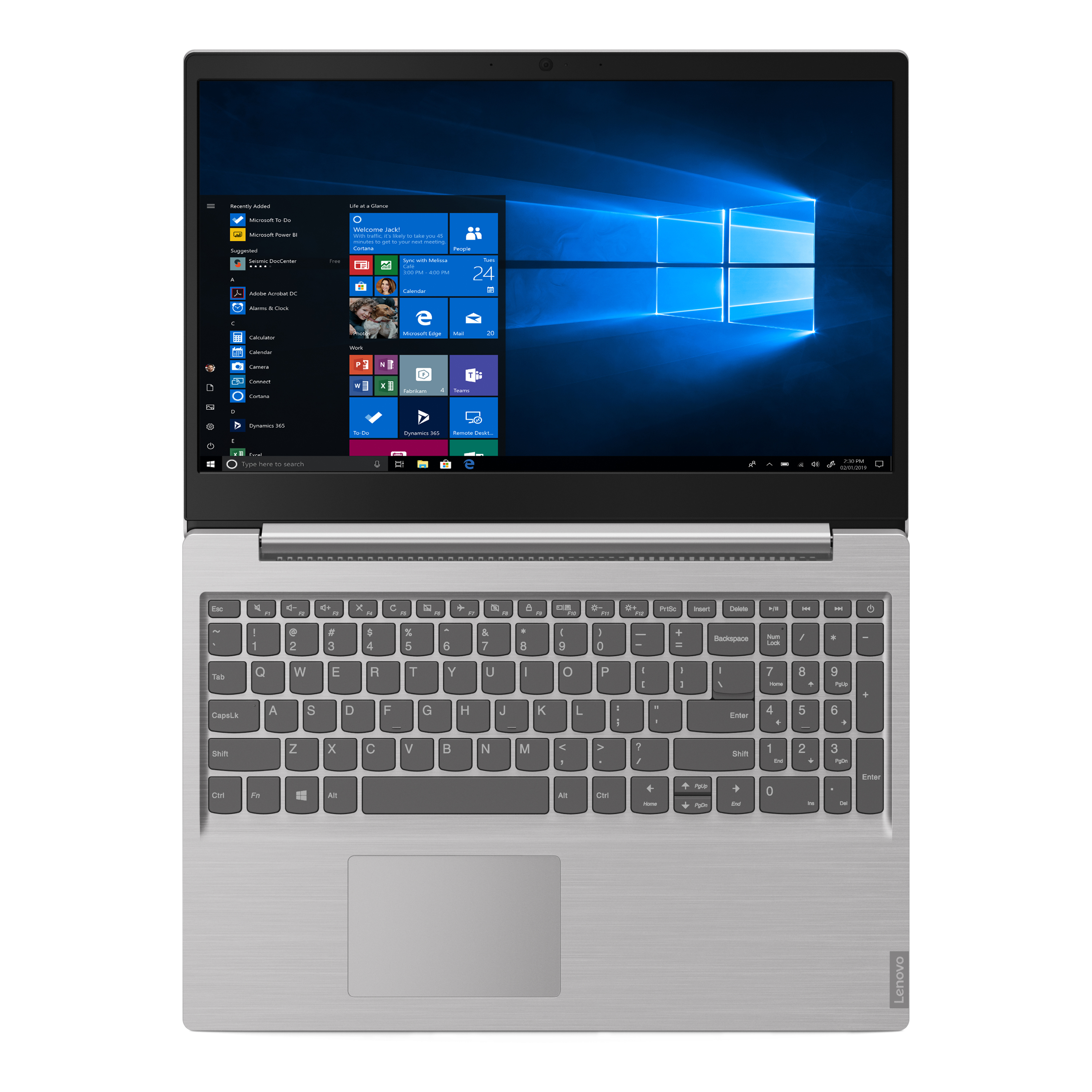 Lenovo ideapad S145 15.6" Laptop, Intel Celeron 4205U Dual-Core Processor, 4GB Memory, 128GB Solid State Drive, Windows 10 - Grey - 81MV00FGUS - image 2 of 17