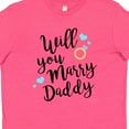 thumbnail image 4 of Inktastic Will You Marry Daddy-ring Youth T-Shirt, 4 of 5