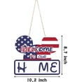 thumbnail image 2 of Letrero decorativo para puerta SUPYFD con forma de ratón con 18 iconos intercambiables, 2 of 5