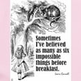 thumbnail image 2 of CafePress - Carroll I've Believed Infant Bodysuit - Baby Light Bodysuit, Size Newborn - 24 Months, 2 of 4