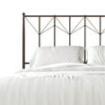 thumbnail image 4 of Castle Place Contemporary Twin Size Metal Platform Bed, Brown, 4 of 7