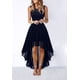 thumbnail image 1 of Vestido de cóctel de mujer con corte salmonete, vestidos de noche, vestidos elegantes de fiesta, 1 of 5