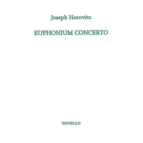 Euphonium Concerto: For Euphonium and Piano (Paperback)