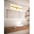 thumbnail image 6 of 494-10V-MGLD-Z-Lite-Artemis - 10 Light Bath Vanity In Mid-Century Modern Style-10.75 Inches Tall and 6.5 Inches Wide-Modern Gold Finish, 6 of 7