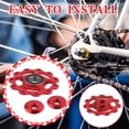 thumbnail image 1 of Agiferg 11Tooth MTB Ceramic Bearing Wheel Pulley Road Bicycle Bike Derailleur, 1 of 2